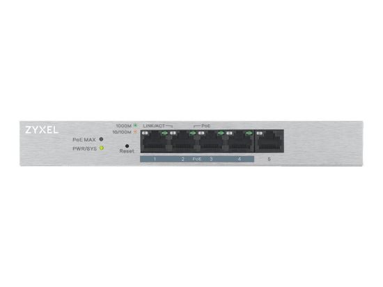 Bilde av Zyxel | GS1200-5HP v2 | Web Managed PoE Gigabit Switch | 5x Port | 1Gbit/s | 60W PoE