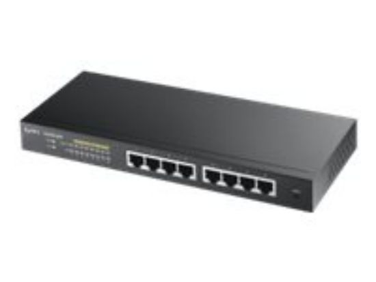 Bilde av Zyxel | GS1900-8HP v3 | Smart Managed PoE Switch | 8x Port | 1Gbit/s | 77W PoE