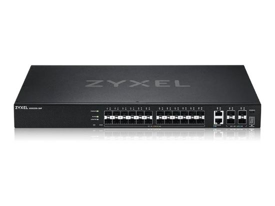 Bilde av Zyxel | XGS2220-30F | L3 Access Fiber Switch with 6 10G Uplink | 2x Port | 1Gbit/s