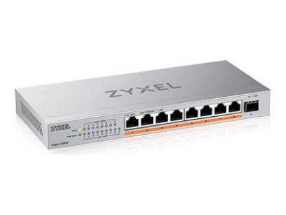 Bilde av Zyxel | XMG-108HP | PoE Unmanaged Switch with 10G Uplink | 8x Port | 2.5Gbit/s | 100W PoE
