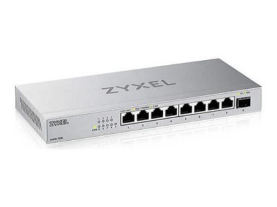 Bilde av Zyxel | XMG-108 | Unmanaged Switch with 10G Uplink | 8x Port | 2.5Gbit/s