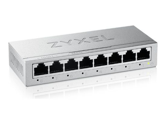 Bilde av Zyxel | GS-108BV5 | Unmanaged Switch | 8x Port | 1Gbit/s