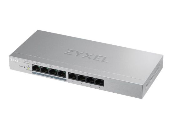 Bilde av Zyxel | GS1200-8HP v2 | Web Managed PoE Gigabit Switch | 8x Port | 1Gbit/s | 60W PoE