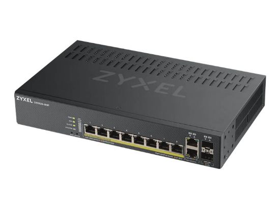 Bilde av Zyxel | GS1920-8HP v2 | Smart Managed PoE Switch | 8x Port | 1Gbit/s | 130W PoE