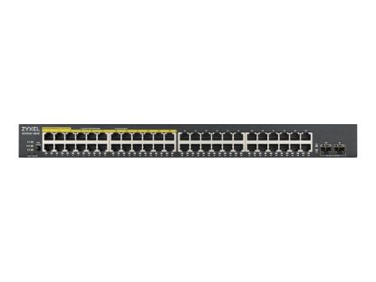 Bilde av Zyxel | GS1900-48HP v2 | Smart Managed PoE Switch with GbE Uplink | 48x Port | 1Gbit/s | 170W PoE