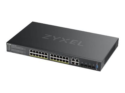 Bilde av Zyxel | GS2220-28HP | L2+ PoE Switch with GbE Uplink | 24x Port | 1Gbit/s | 375W PoE