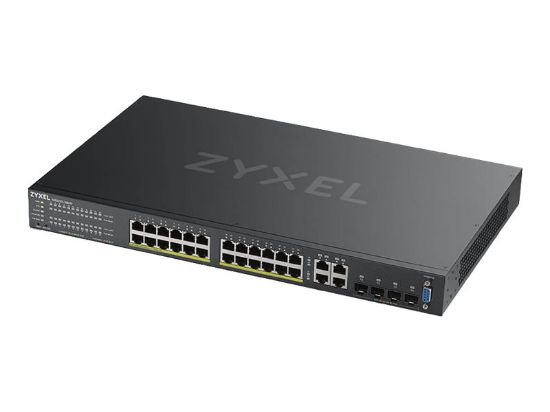 Bilde av Zyxel | GS2220-28HP | L2+ PoE Switch with GbE Uplink | 24x Port | 1Gbit/s | 375W PoE