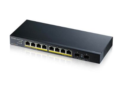 Bilde av Zyxel | GS1100-10HP v2 | Unmanaged PoE Switch | 8x Port | 1Gbit/s | 130W PoE