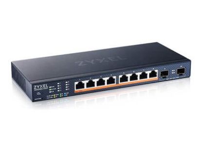 Bilde av Zyxel | XMG1915-10EP | Smart Managed PoE Switch with 2 SFP+ Uplink | 8x Port | 2.5Gbit/s | 130W PoE