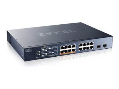 Bilde av Zyxel | XMG1915-18EP | Smart Managed PoE Switch with 2 SFP+ Uplink | 16x Port | 2.5Gbit/s | 180W PoE