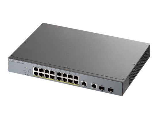 Bilde av ZYXEL GS1350-18HP 18 Port managed CCTV PoE Switch long range 250W