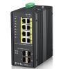 Bilde av Zyxel RGS200-12P - switch - 12 porter - styrt - rackmonterbar