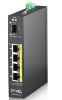 Bilde av Zyxel RGS100-5P - switch - 5 porter - ikke-styrt - rackmonterbar