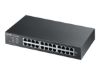 Bilde av Zyxel GS-1100-24E - switch - 24 porter - ikke-styrt - rackmonterbar