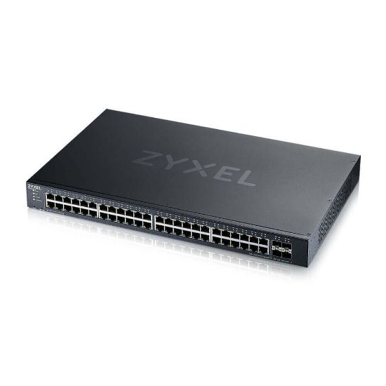 Bilde av Zyxel XGS1935 Series XGS1935-52 - switch - administrert - 48 porter - smart - rackmonterbar - for Zyxel DAC10G-1M v2, DAC10G-3M v2, SFP-1000T, SFP10G-LR, SFP10G-SR-E, SFP-BX1310-10-D, SFP-BX1550-E, SFP-SX-D