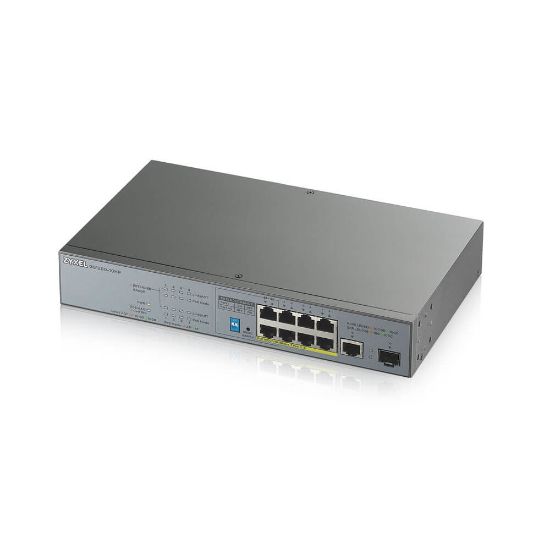 Bilde av GS1300-10HP - switch - 8 porter