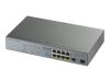 Bilde av GS1300-10HP - switch - 8 porter