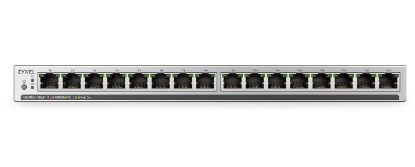 Bilde av Zyxel GS1100-16EP - Slimline Unmanaged Switch - 16p - 135W PoE